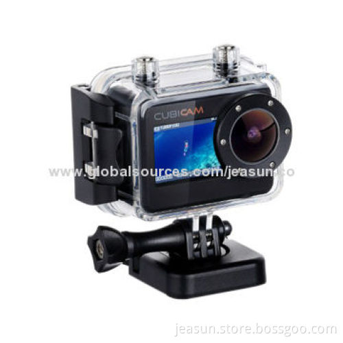 Full HD 1080p Extreme Sport Camera Waterproof, Built-in Mic and Speaker
